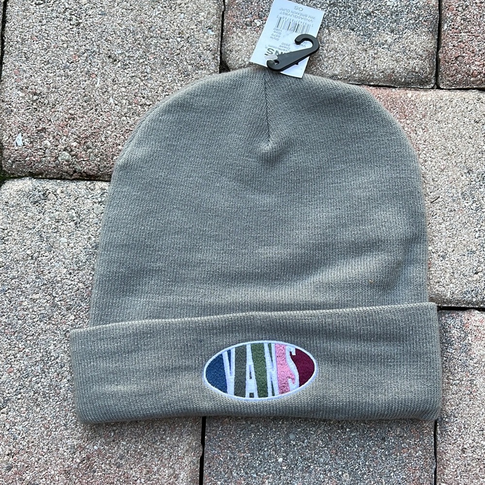 Vans WM Breakin Curf Grey Beanie Skateboarding Hat Women & Men VN0A5GUV85T - Picture 13 of 16